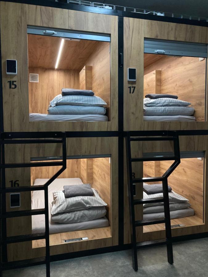 Capsule Hostel Zizkov Tower Prague Ngoại thất bức ảnh
