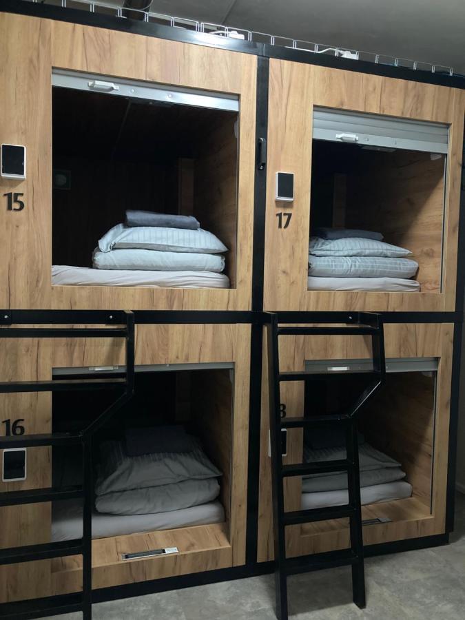 Capsule Hostel Zizkov Tower Prague Ngoại thất bức ảnh