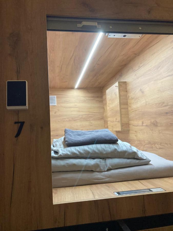 Capsule Hostel Zizkov Tower Prague Ngoại thất bức ảnh